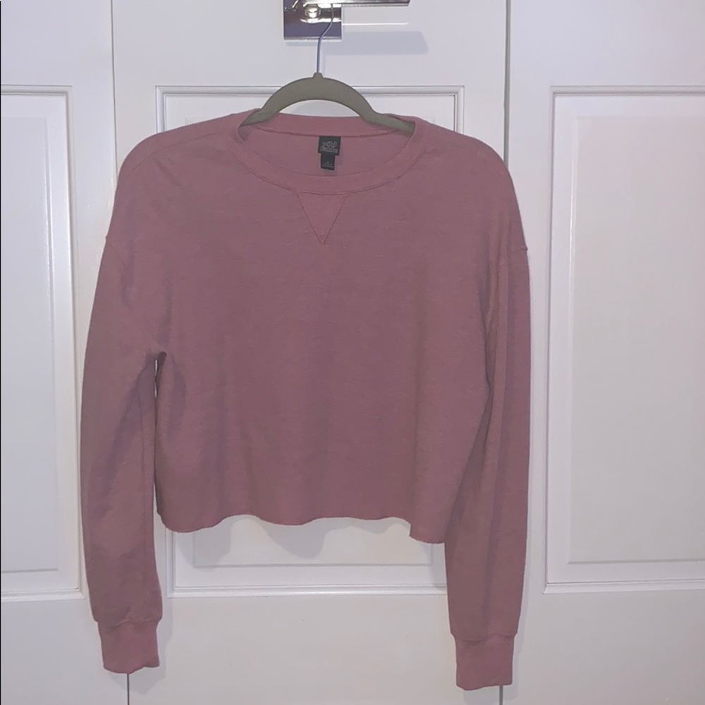 pink long sleeve